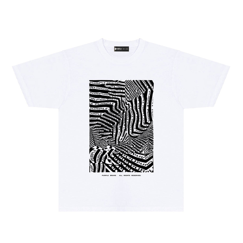 PURPLE  fashion T-shirt
