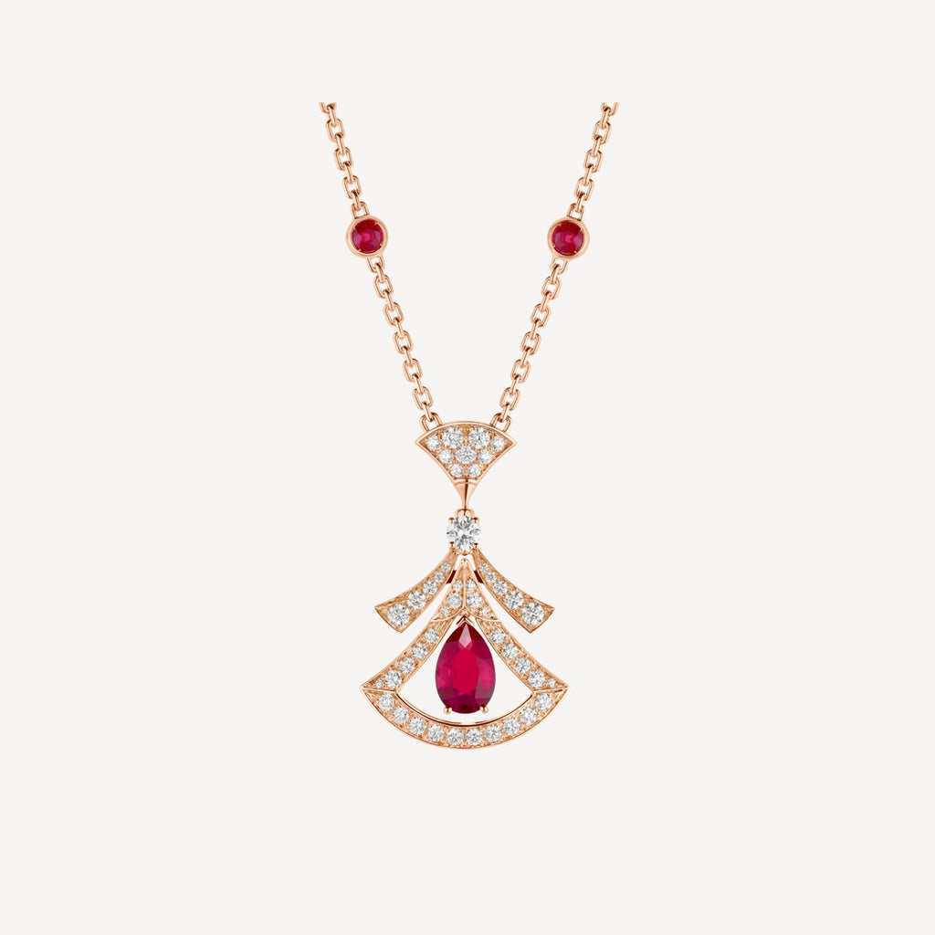 Bvlgari Dream Diamond 18K Gold Necklace