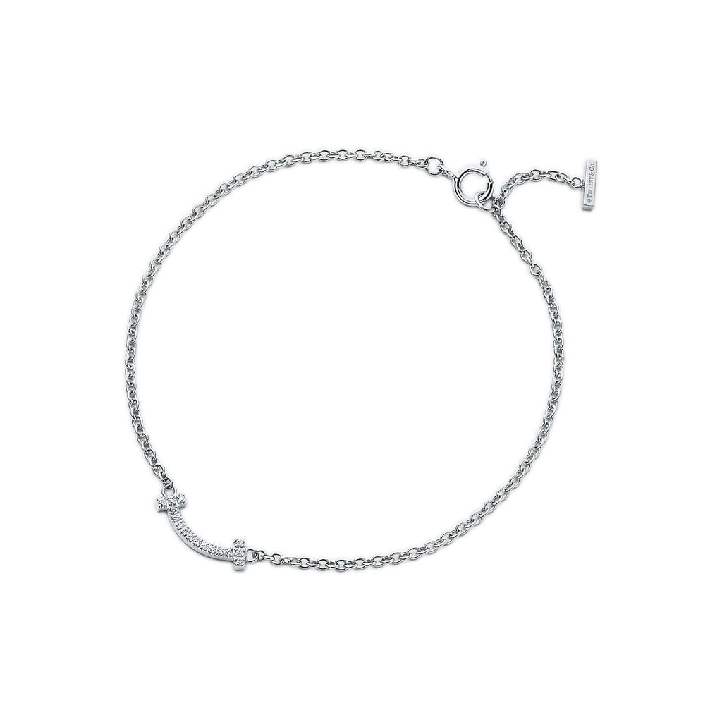 Tiffany Smile Diamond 18K Gold Bracelet