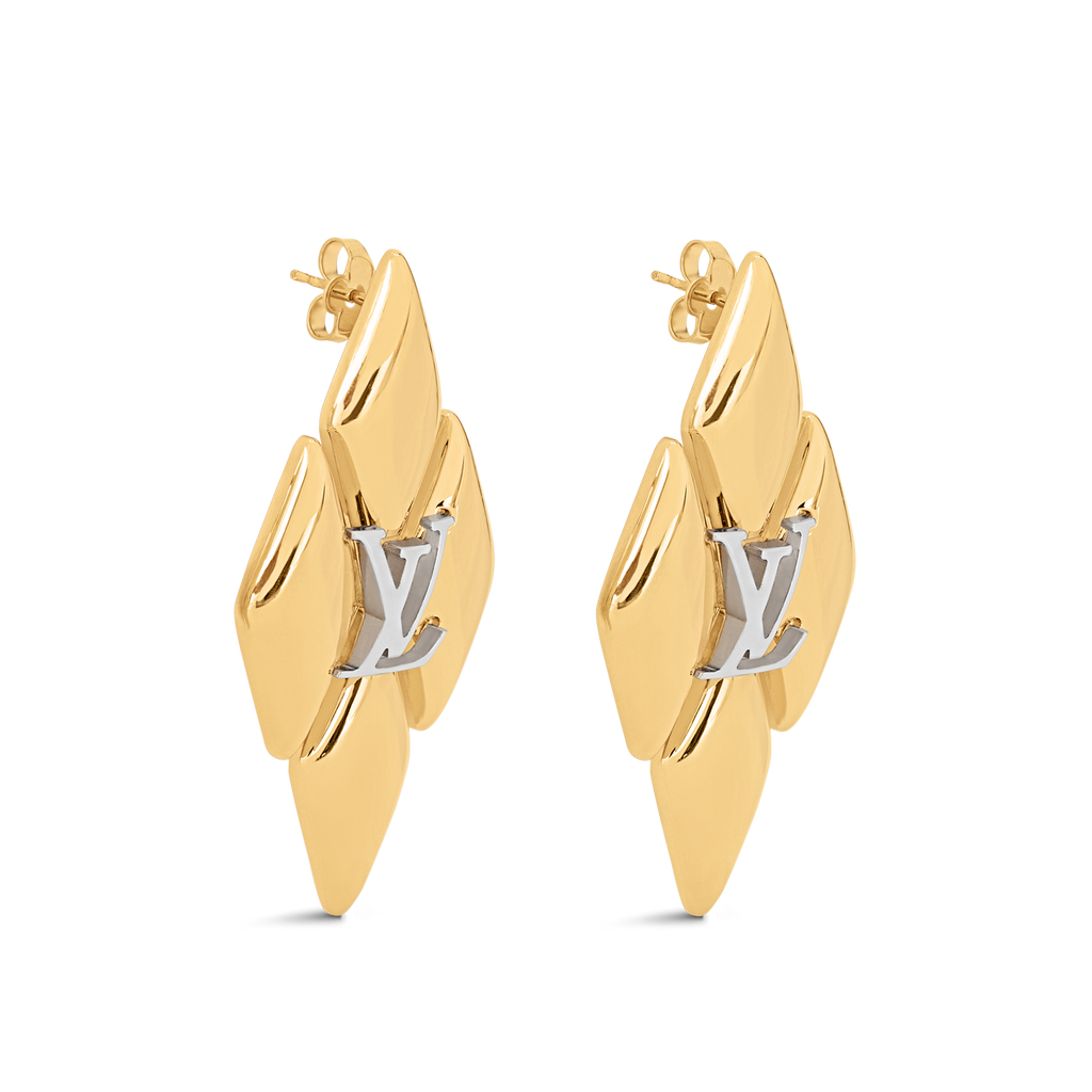 Louis Vuitton GO-14 18K Gold Earrings