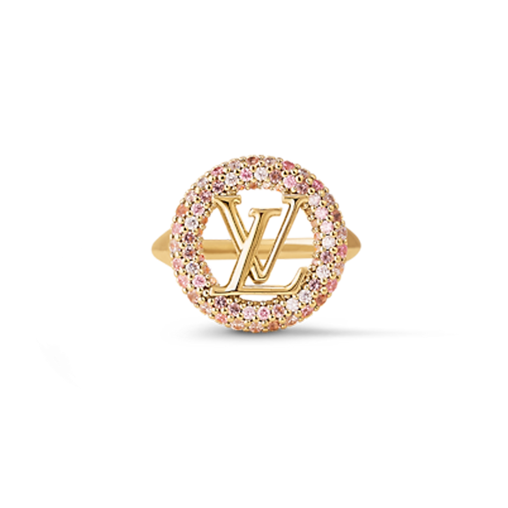 Louis Vuitton Louise Tresor 18K Gold Ring