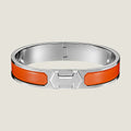 Hermes Super Orange 18K Gold Bracelet