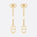 Dior 30 Montaigne 18K Gold Earrings