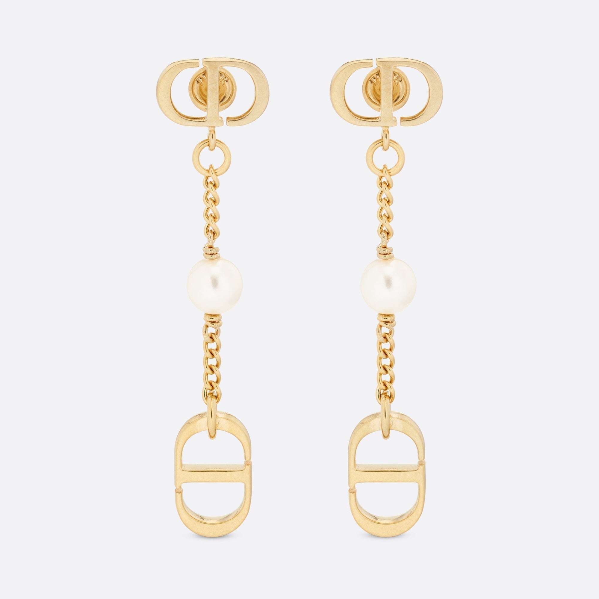 Dior 30 Montaigne 18K Gold Earrings