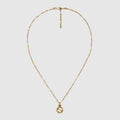 Gucci Double Interlocking Gucci 18K Gold Necklace