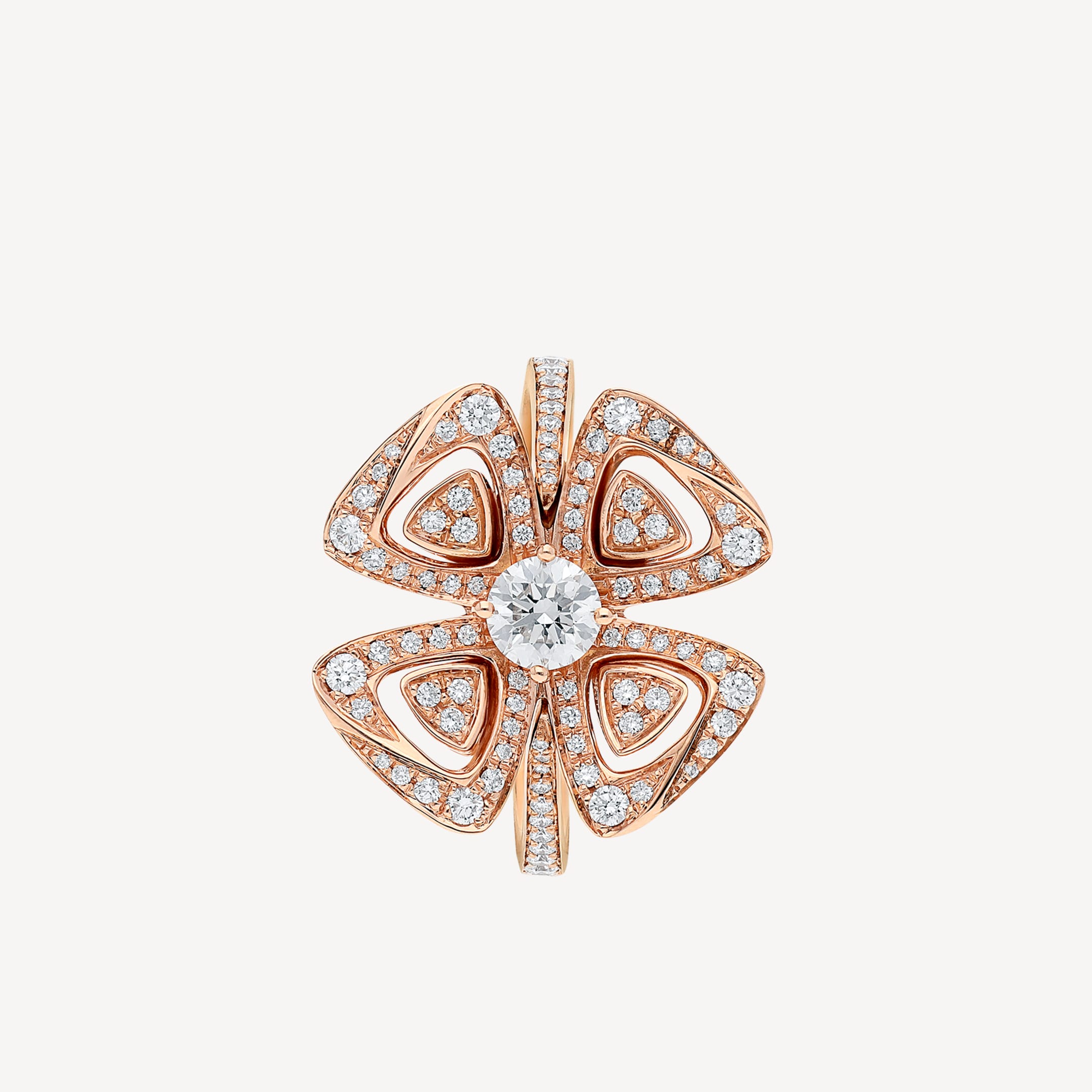 Bvlgari Fiorever 18K Gold Ring