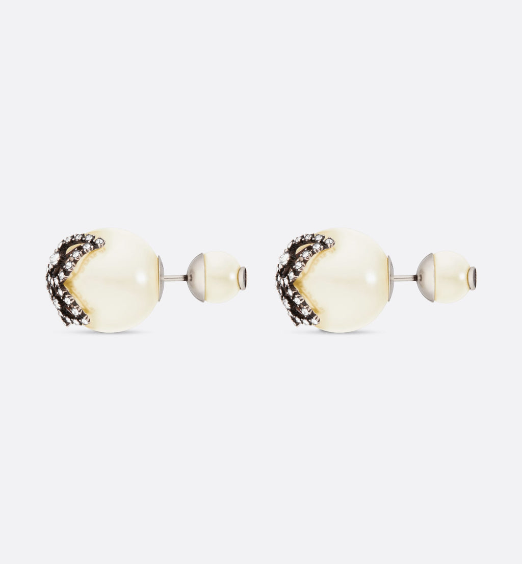 Dior Tribales Butterfly 18K Gold Earrings