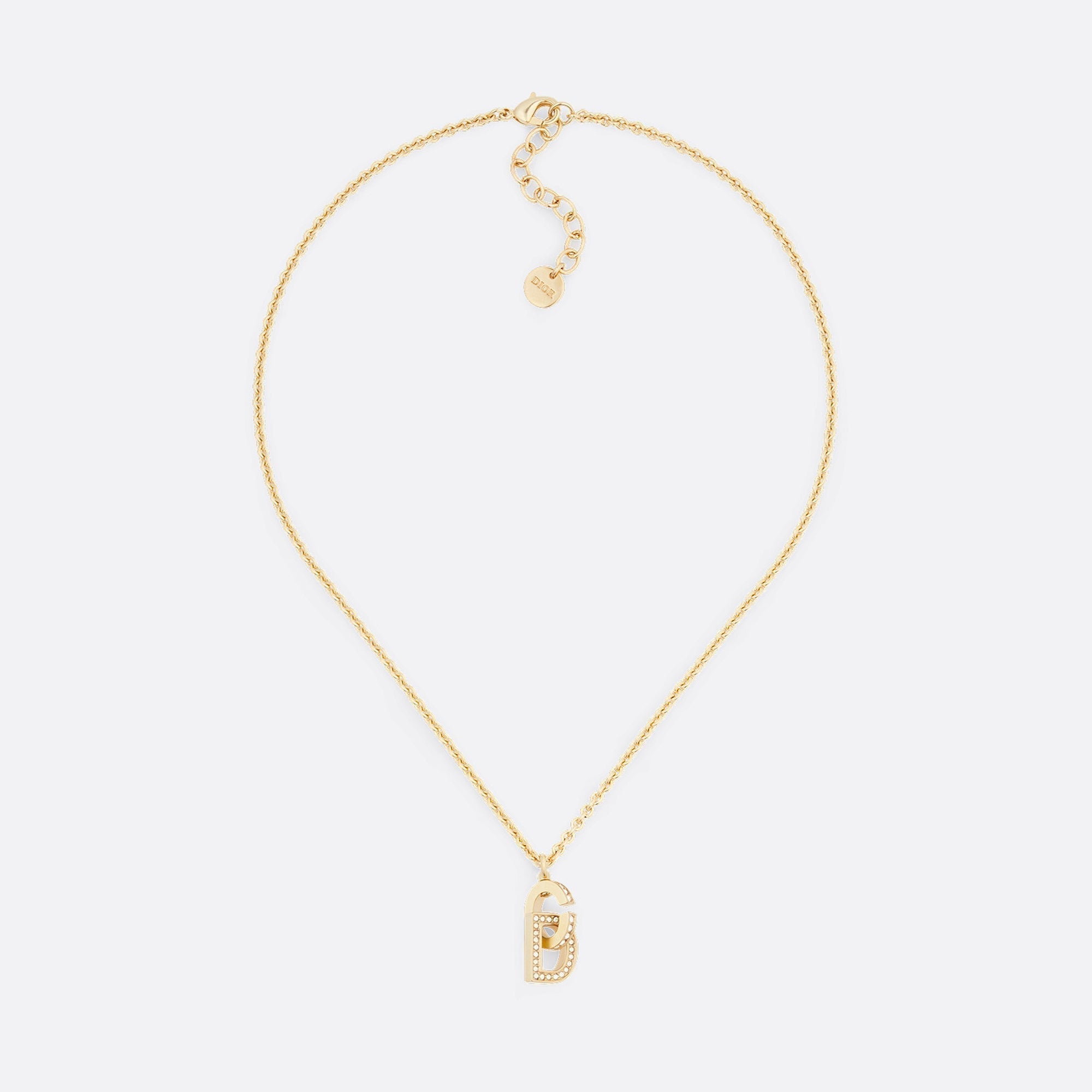 Dior Lock 18K Gold Necklace