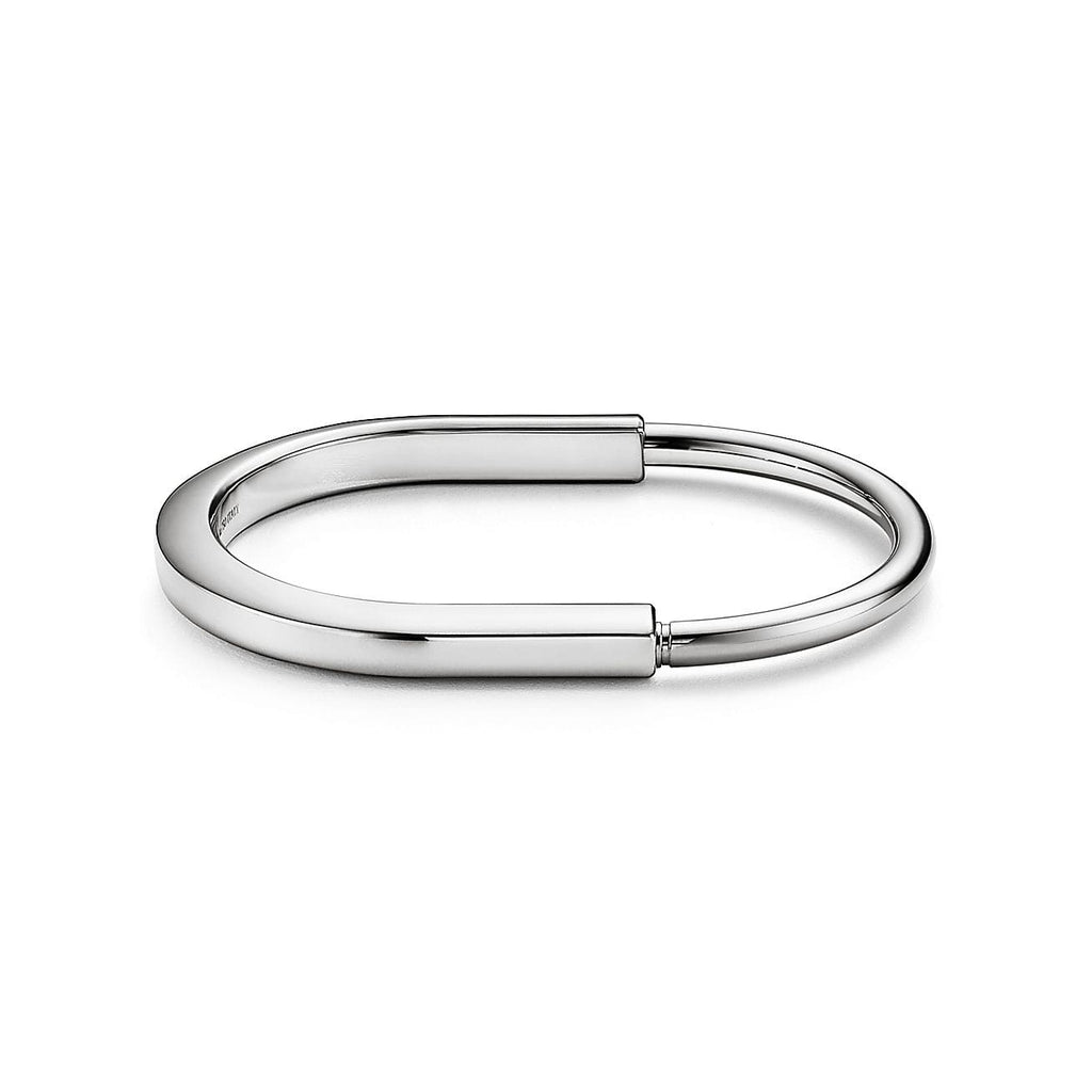 Tiffany Lock Bangle 18K Gold Bracelet