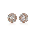 Tiffany Soleste Diamonds 18K Rose Gold Earrings