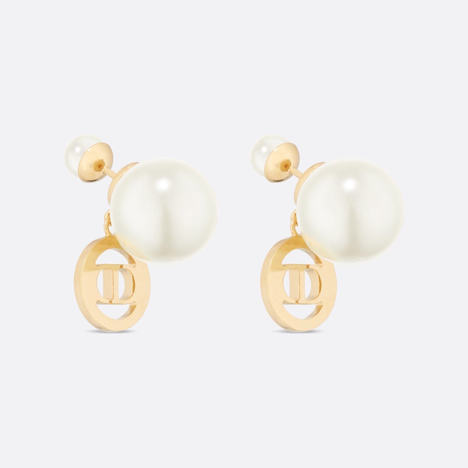 Dior Tribales Multicolor Crystals 18K Gold Earrings