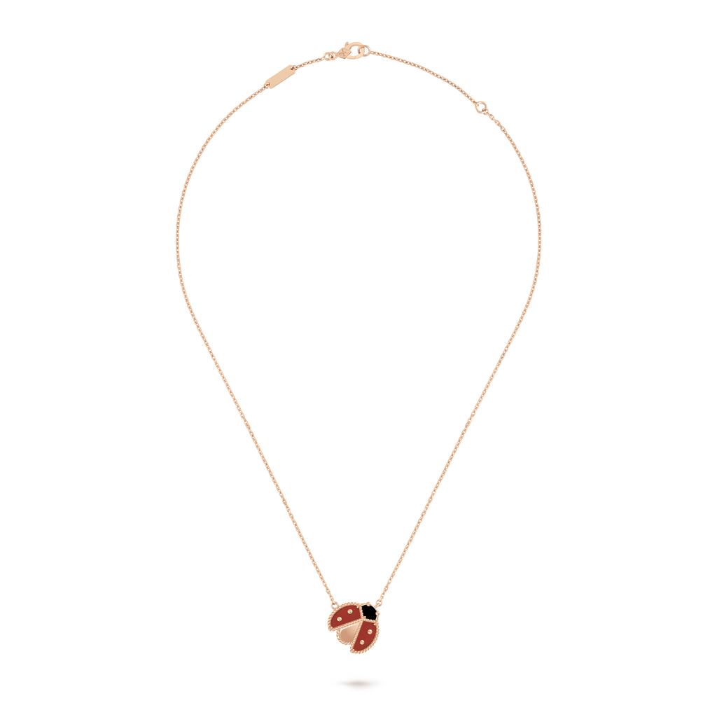 Lucky Spring Pendant 18K Gold Necklace