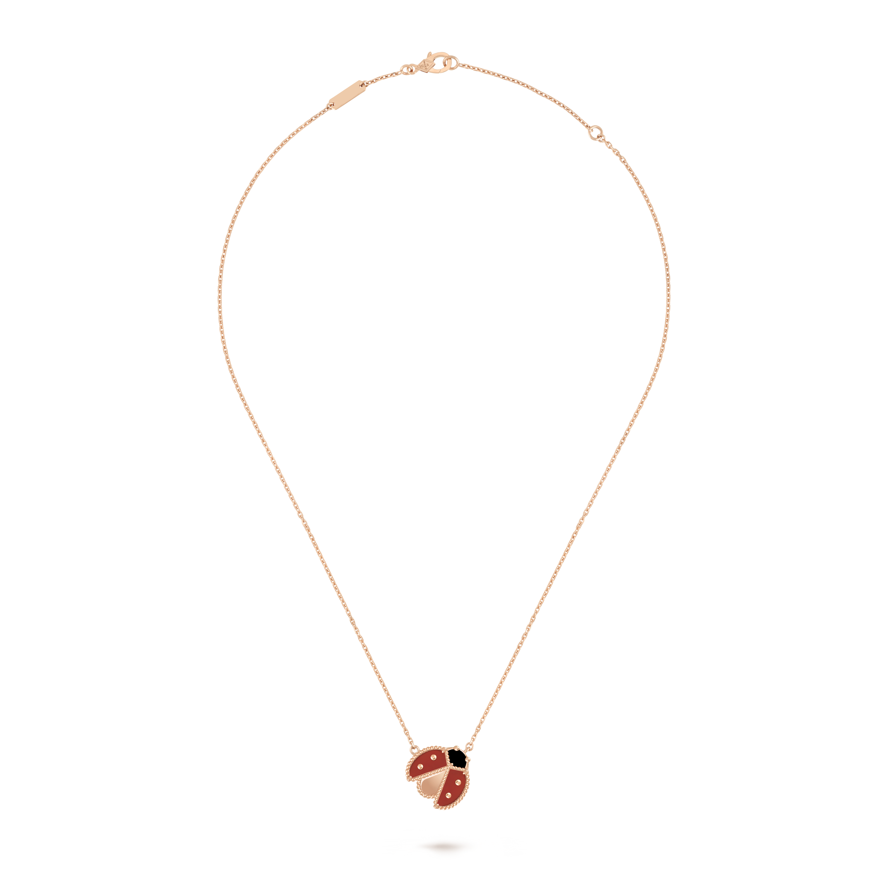 Lucky Spring Pendant 18K Gold Necklace