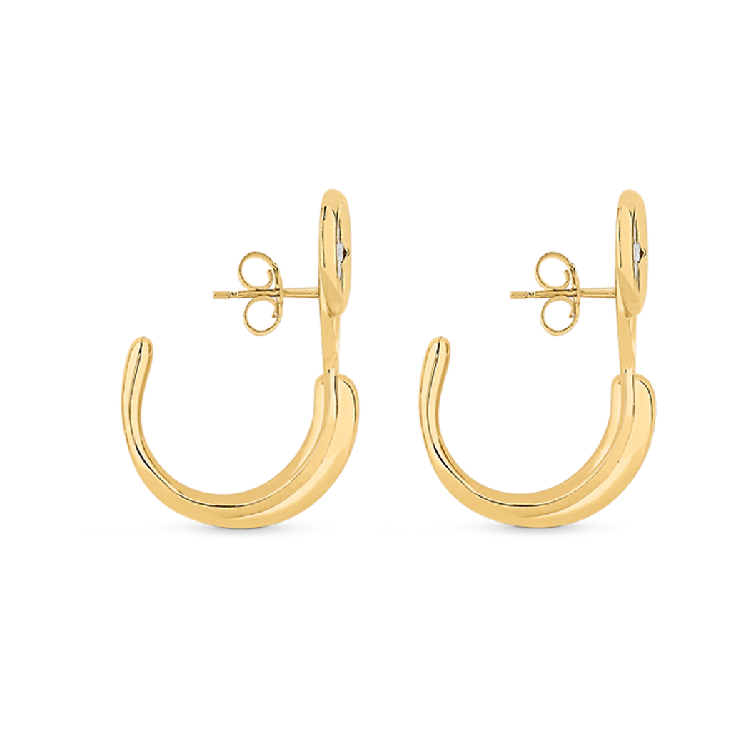 Louis Vuitton Symphony 18K Gold Earrings