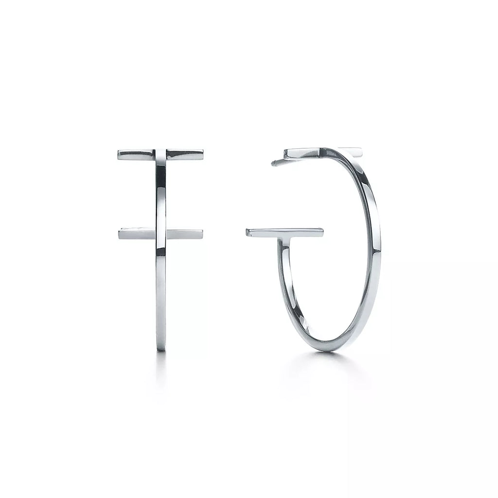 Tiffany Hoop 18K Gold Earrings