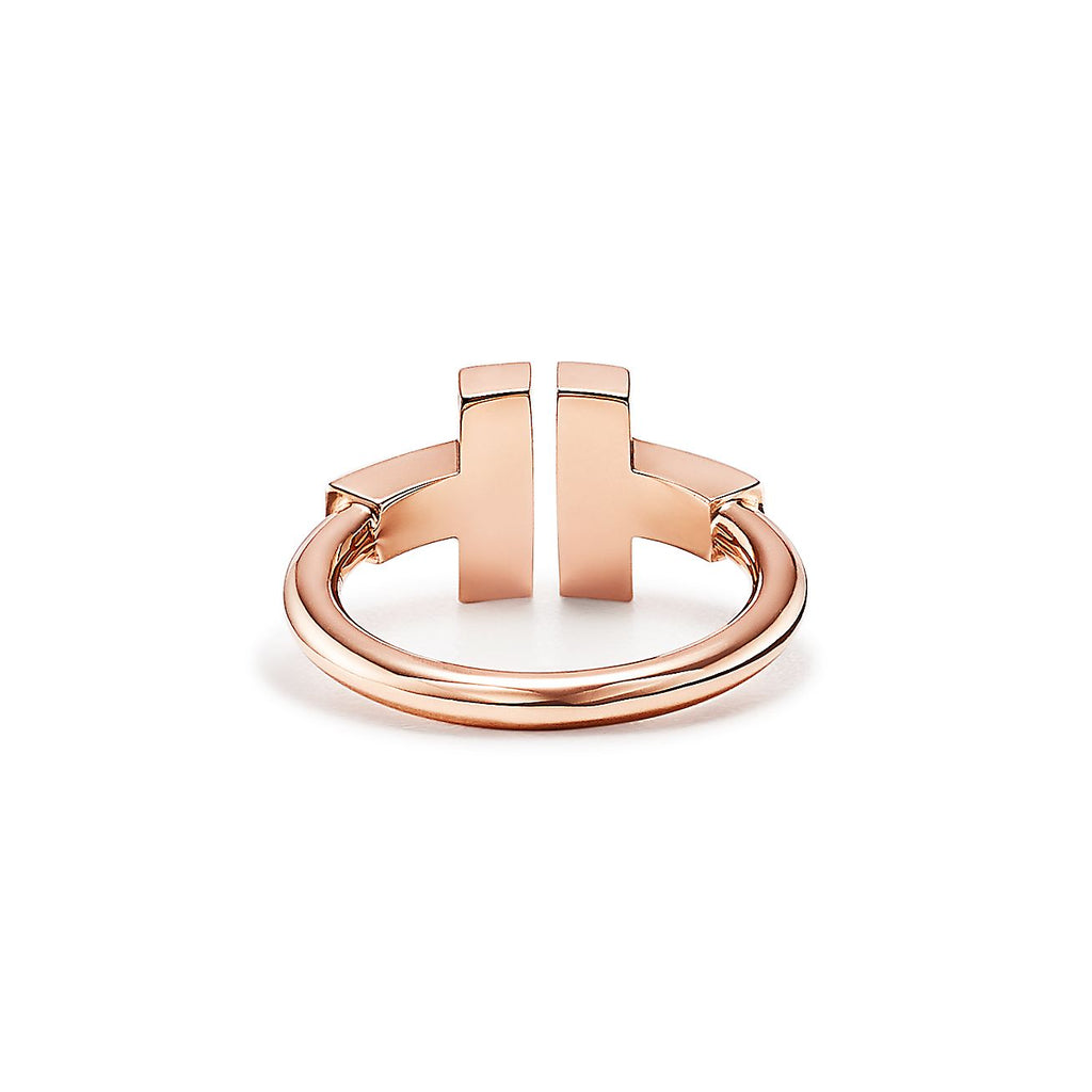 Tiffany Black Onyx Wire 18K Gold Ring