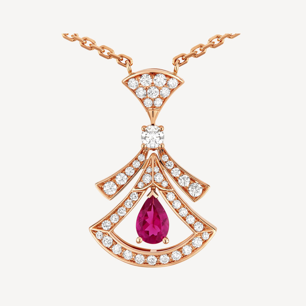Bvlgari BVLGARI Dream Pearls Diamond 18K Gold Necklace