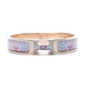 Hermes Clic H Lift Pink 18K Gold Bracelet