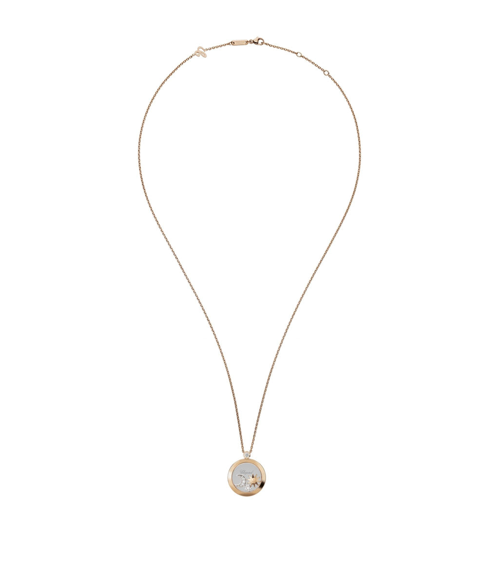 Happy Diamonds Pendant 18K Gold Necklace