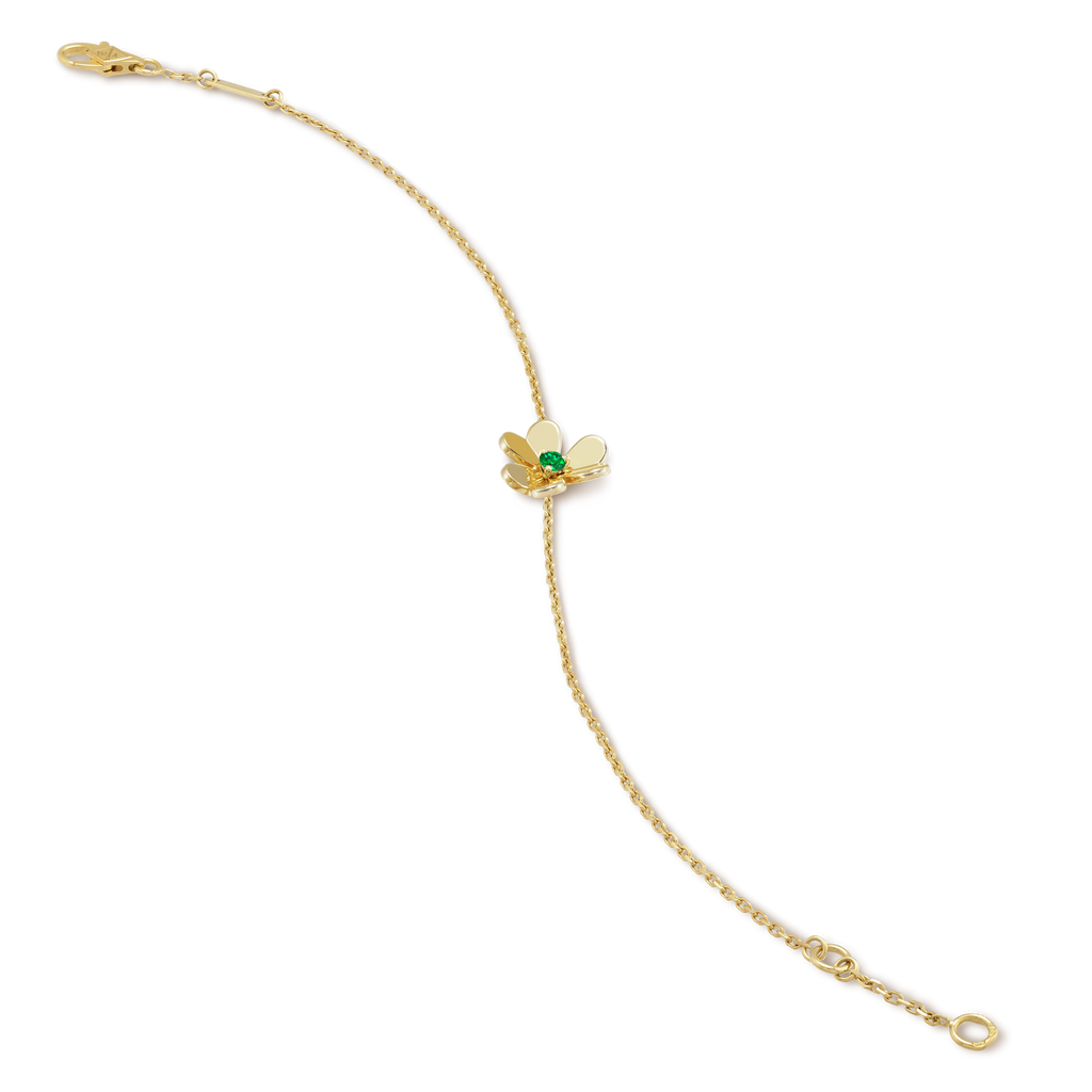 Frivole Emerald 18K Gold Bracelet