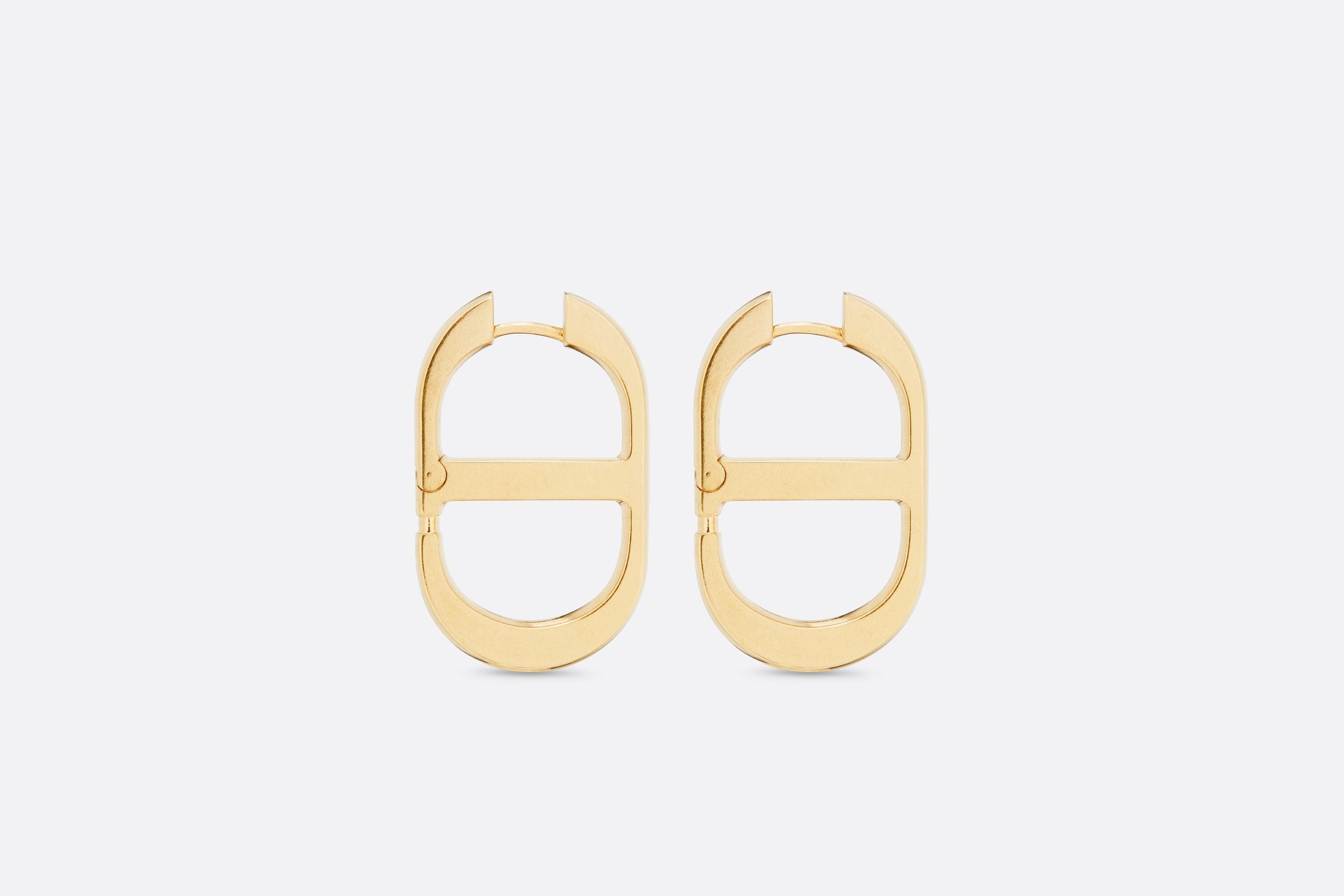 Dior 30 Montaigne Rani Pink 18K Gold Earrings