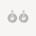 Bvlgari 18K White Gold Earrings