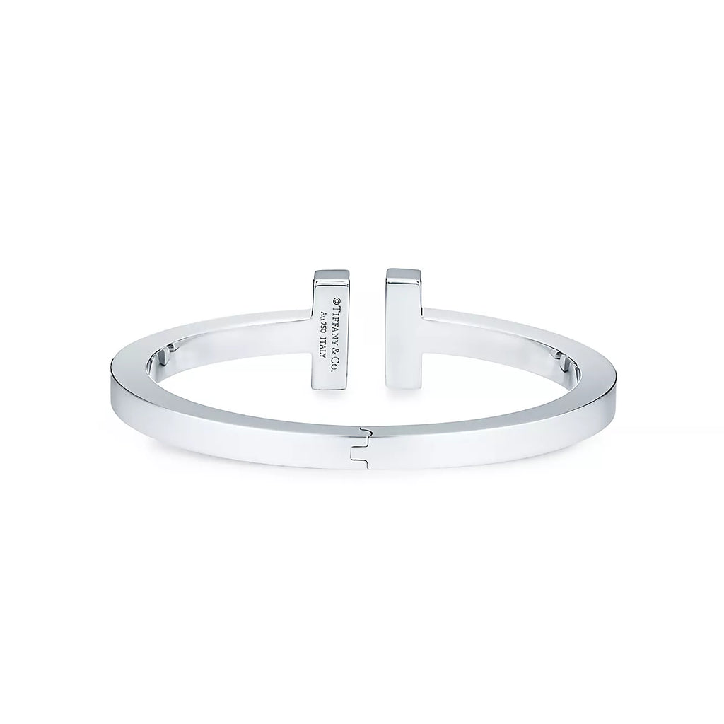 Tiffany Diamond Square 18K Gold Bracelet