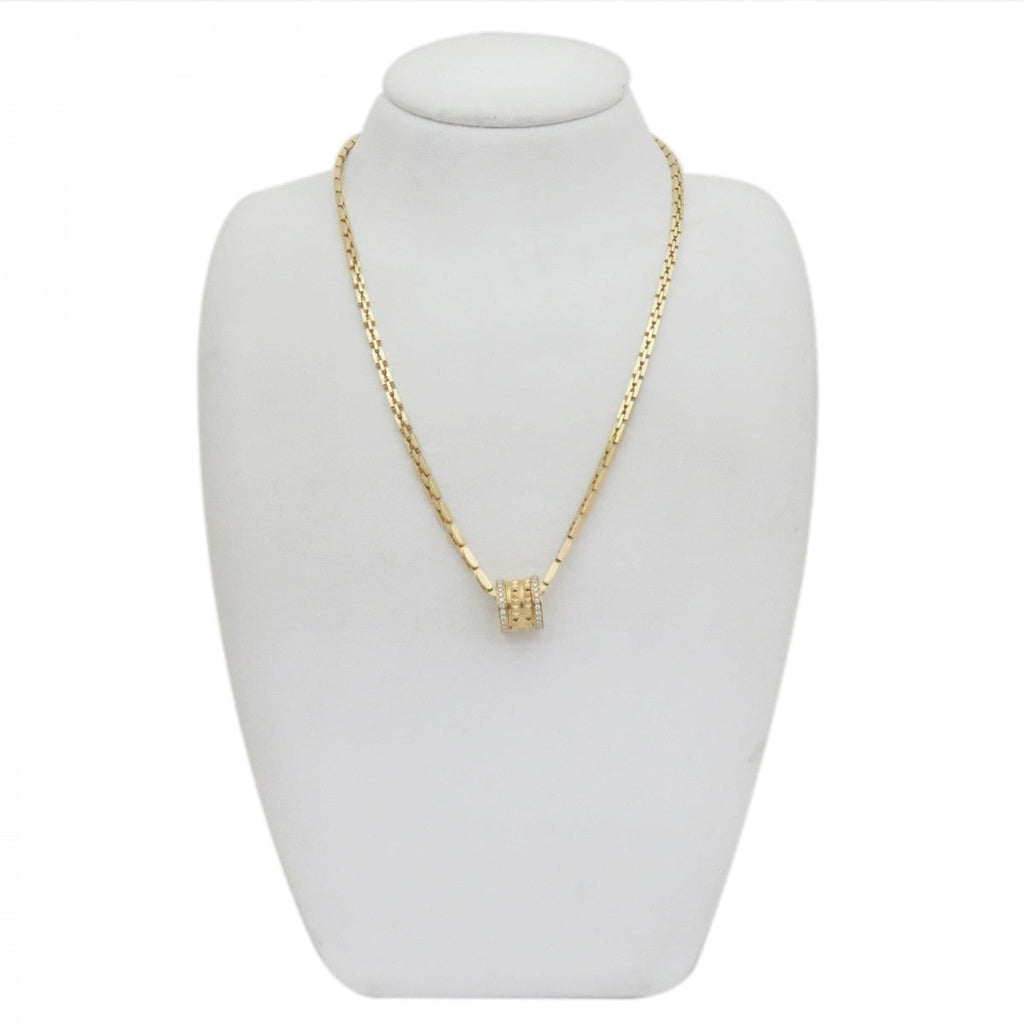 B.zero1 Diamonds Chain Link 18K Gold Necklace