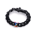 Louis Vuitton Rainbow Chain Link 18K Gold Bracelet