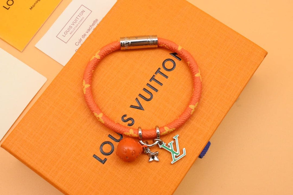 Louis Vuitton Hang It Fruits Orange 18K Gold Bracelet