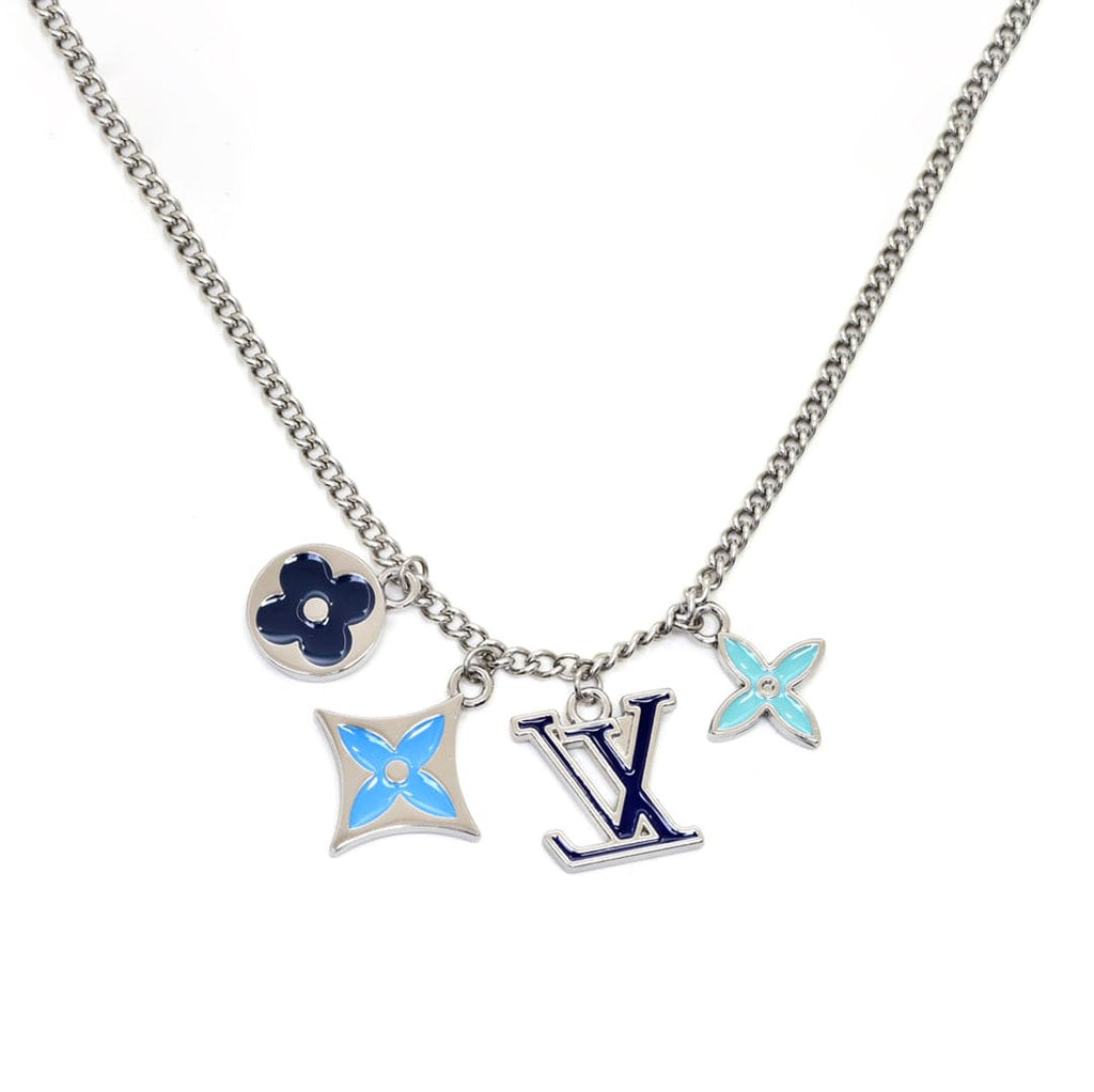 Louis Vuitton Instinct Enamelled 18K Gold Necklace