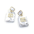 Chanel Eternal No. 5 18K Gold Earrings