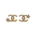 Chanel Star 18K Gold Earrings
