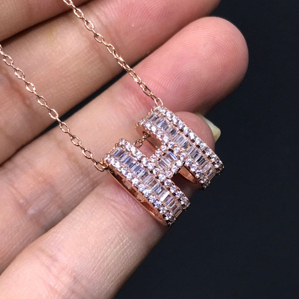 Hermes Diamonds 18K Gold Necklace