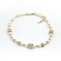 Chanel Pearl Diamonds 18K Gold Necklace