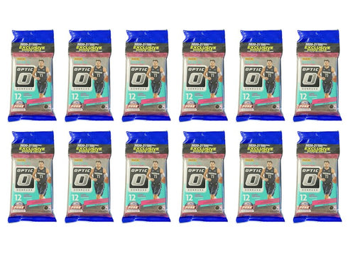 2020-21 Panini Donruss Optic Basketball Cello Pack 12x Lot