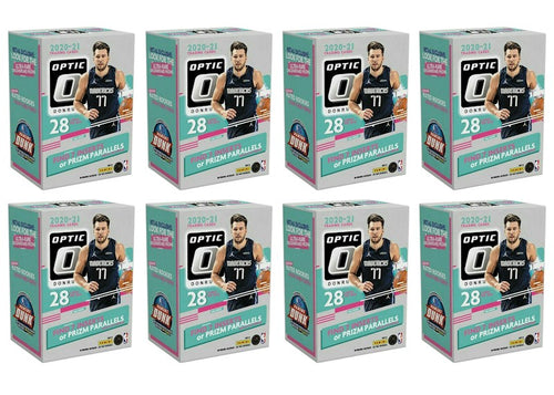 2020-21 Panini Donruss Optic Basketball Blaster Box 8x Lot