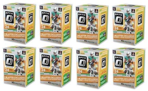2020 Panini Donruss Optic Football Blaster Box (Pink Parallels) 8x Lot