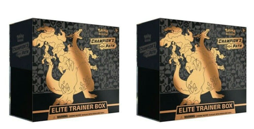 2020 Pokemon TCG Champions Path Elite Trainer Box 2X Lot