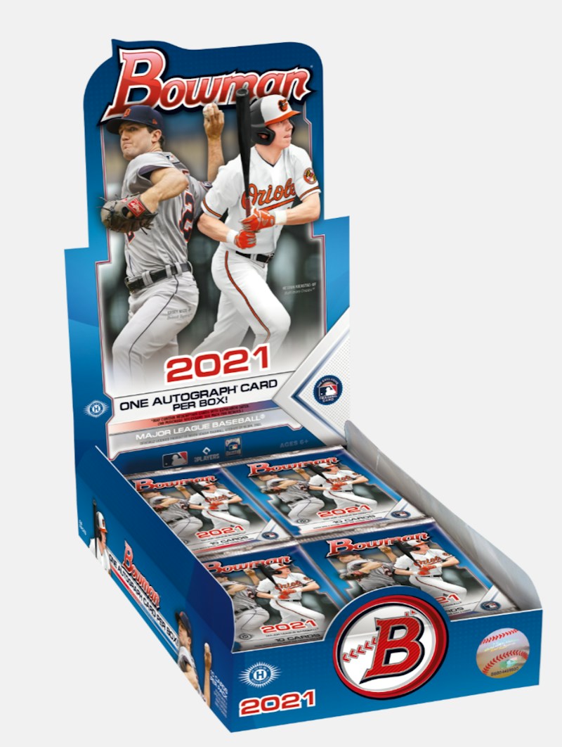 2021 Bowman Baseball Hobby Box