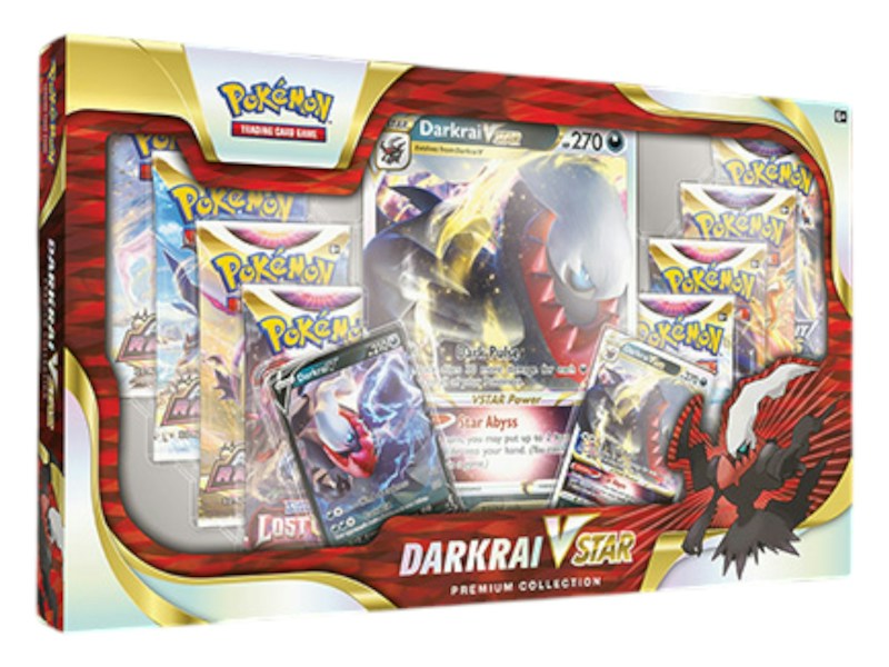 2022 Pok¨¦mon Sword & Shield Darkrai VSTAR Premium Collection Box