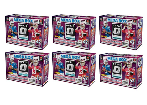 2023 Panini Donruss Optic Football Mega Box (Green Hyper Parallels) 6x Lot