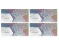 2025 Pok¨¦mon Scarlet & Violet Prismatic Evolutions Super Premium Collection 4x Lot