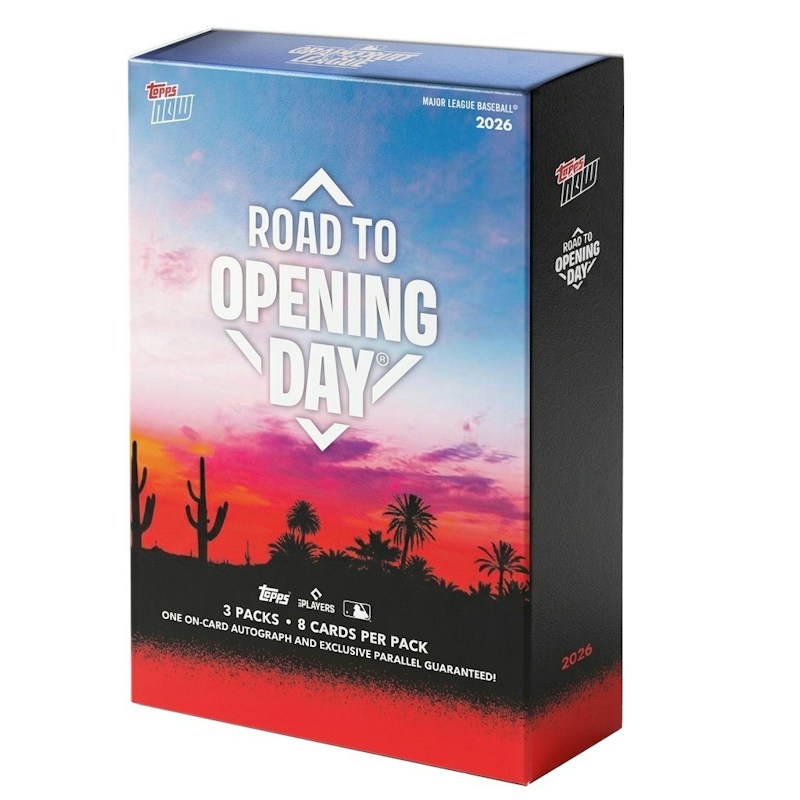 2025 Topps Now Road to Opening Day Baseball Autograph Collectors Pack