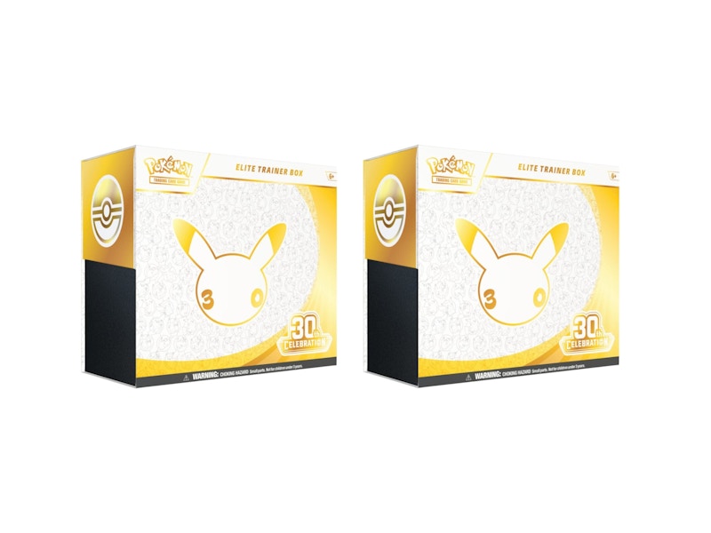 2026 Pok¨¦mon Mega Evolution 30th Celebration Elite Trainer Box 2x Lot