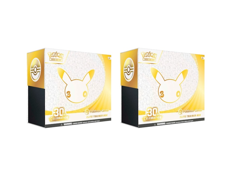 2026 Pok¨¦mon Mega Evolution 30th Celebration Pokemon Center Elite Trainer Box 2x Lot