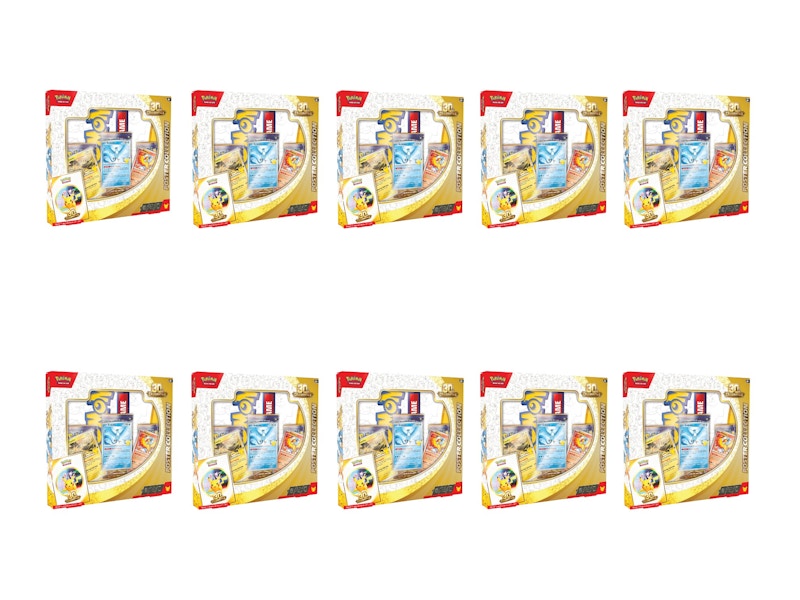 2026 Pok¨¦mon Mega Evolution 30th Celebration Poster Collection 10x Lot