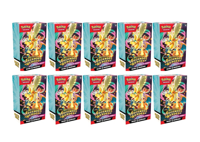 2026 Pok¨¦mon Mega Evolution Ascended Heroes Booster Bundle 10x Lot