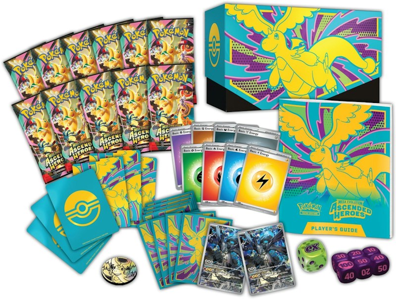 2026 Pok¨¦mon Mega Evolution Ascended Heroes Pokemon Center Elite Trainer Box