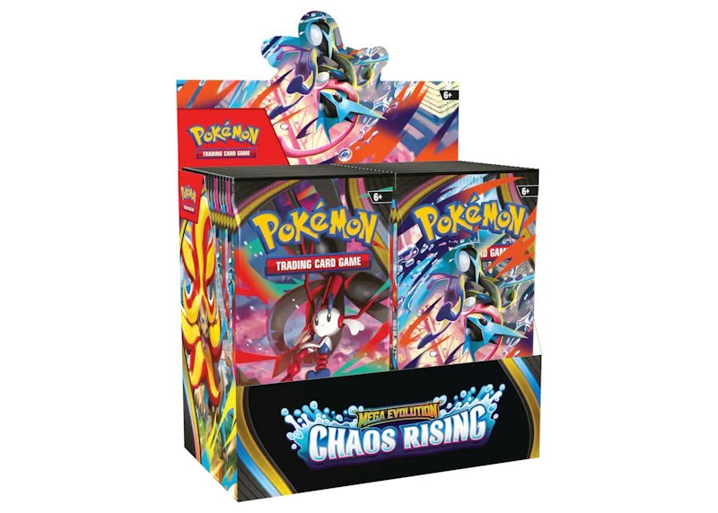 2026 Pok¨¦mon Mega Evolution Chaos Rising Booster Box